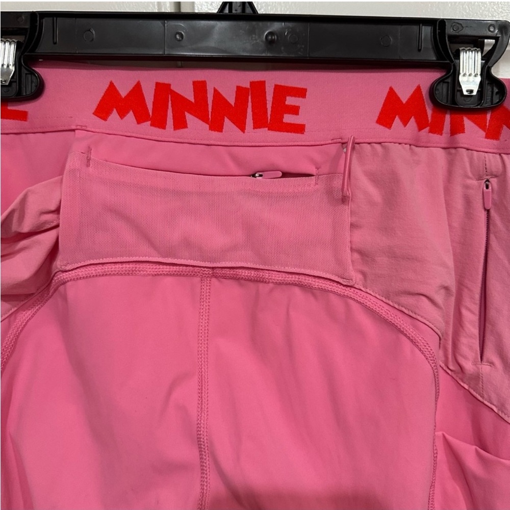 Outdoor Voices X Disney Snacks Minnie Leggings Pink Rare Size Medium Exclusive - Picture 6 of 7
